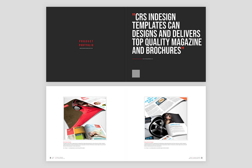 indesign brochure templates free